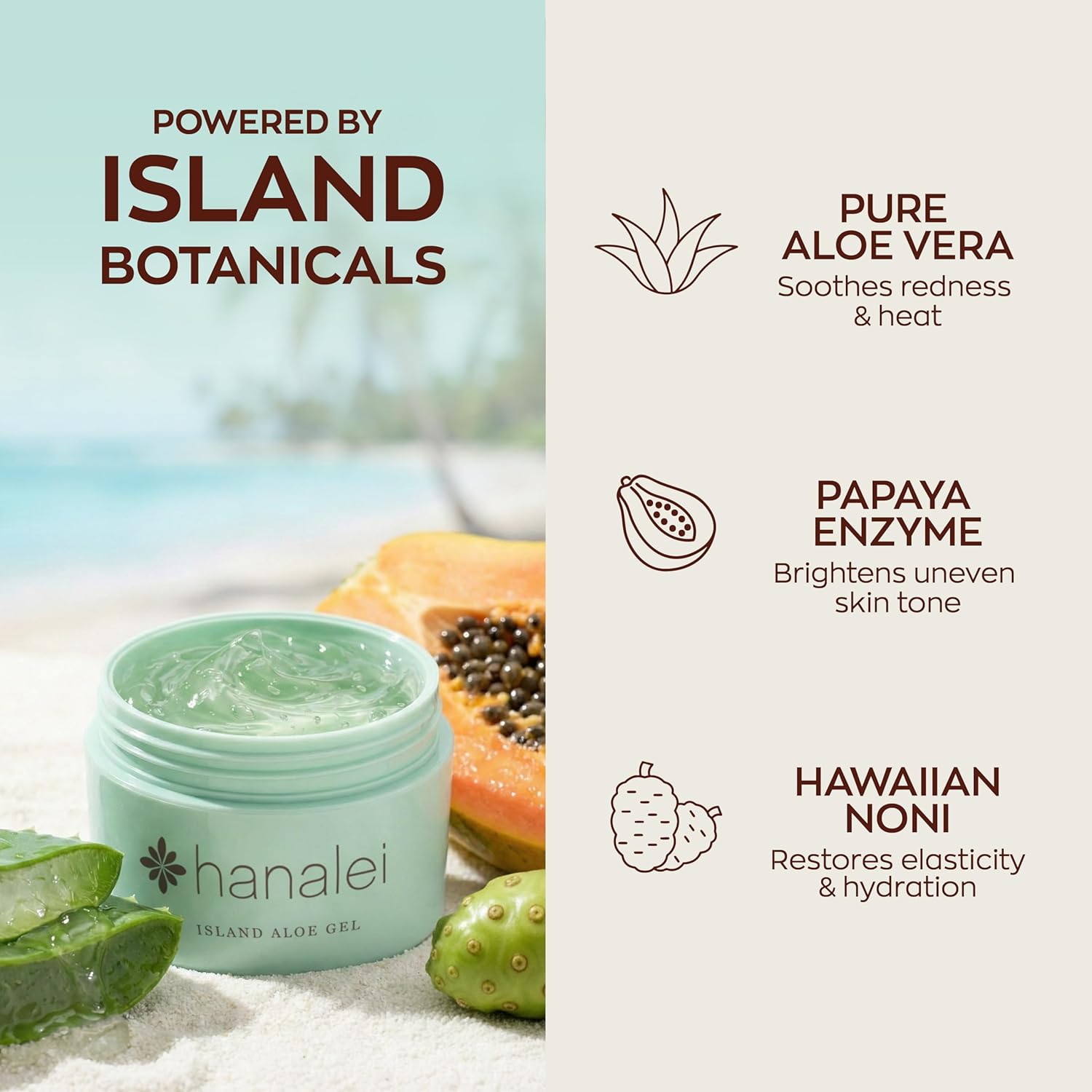 Island Aloe Gel - Cooling Aloe Vera Gel For The Face – Hanalei Company