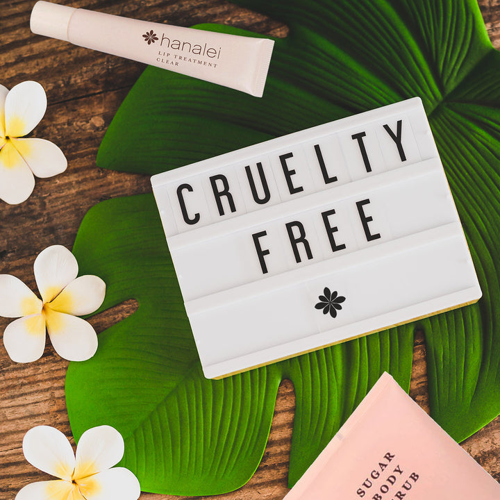Why use cruelty free beauty products by Hanalei Company