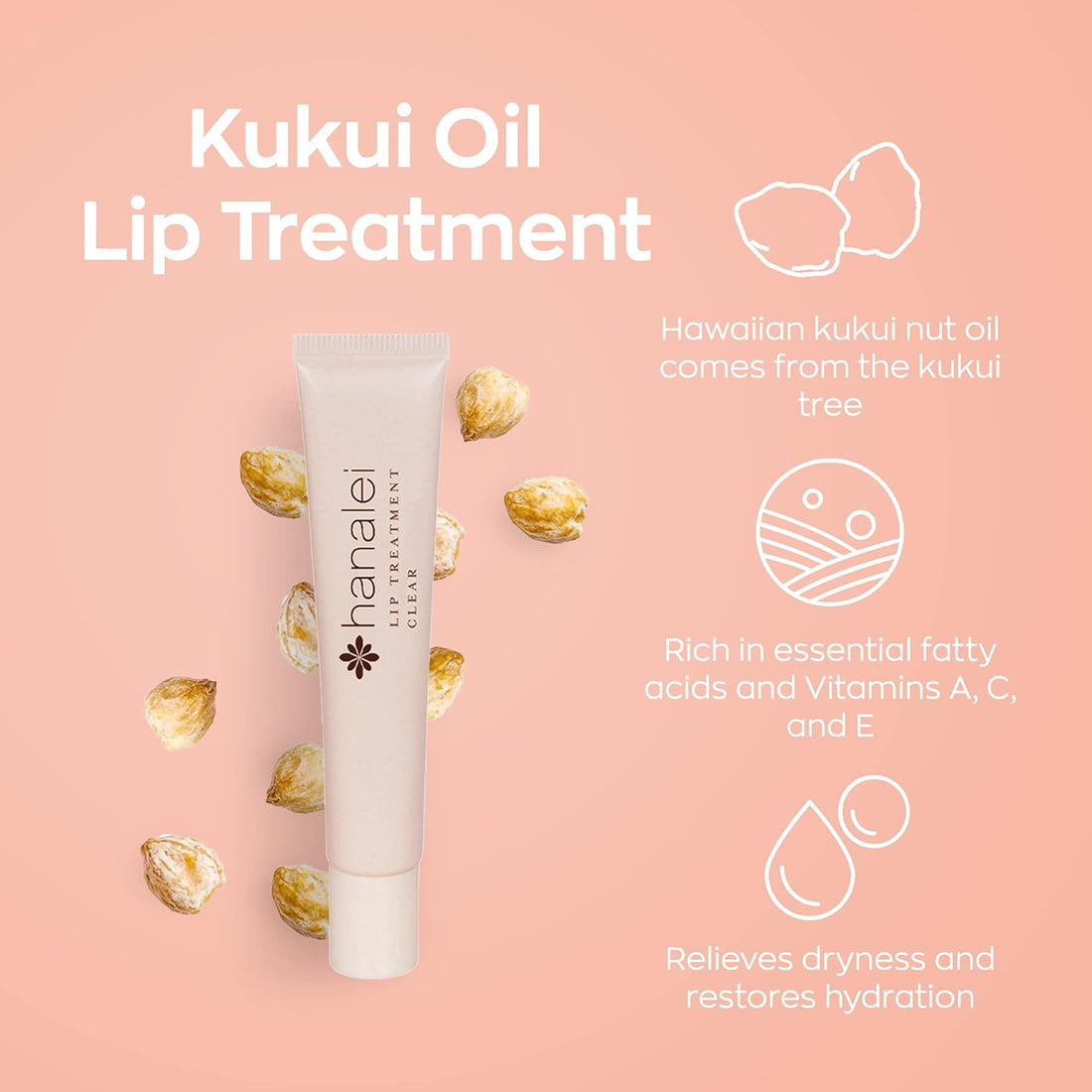 Kukui Oil Lip Treatment Travel-Size Trio Set (Available in 5 Shades)