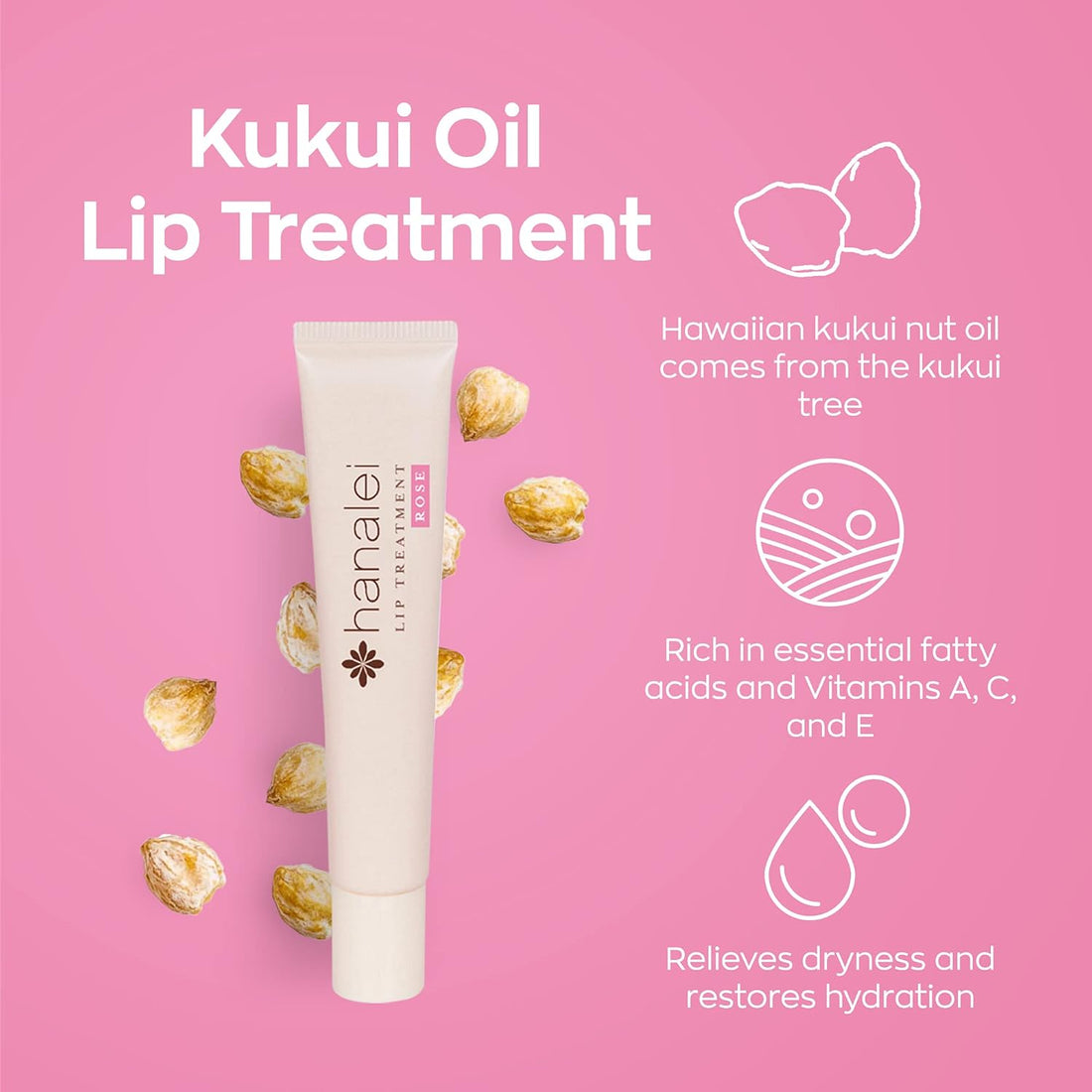 Kukui Oil Lip Treatment Travel-Size Trio Set (Available in 5 Shades)