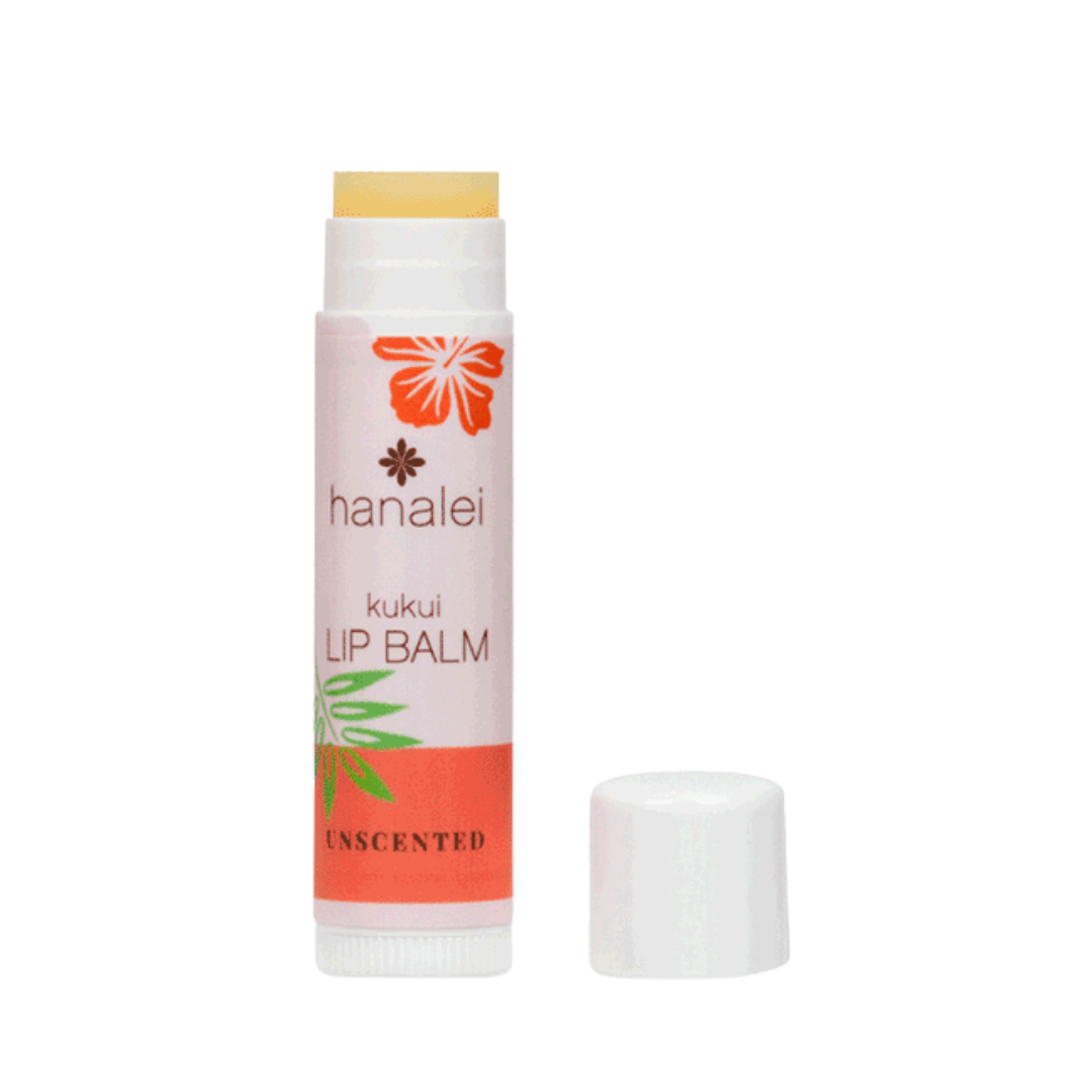 kukui oil lip balm with spf15 unscented