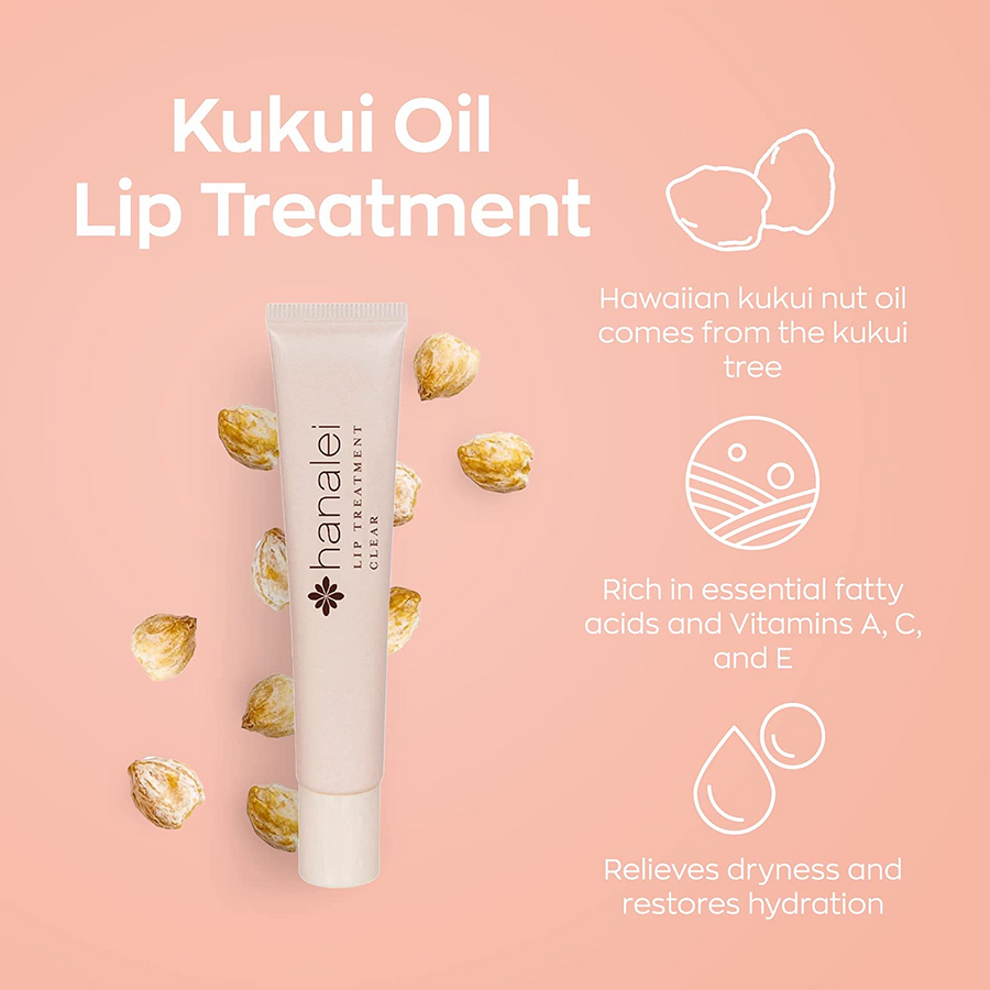 lip treatment trio (clear, rose, peach pink)