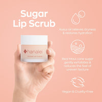 sugar lip scrub + kukui oil travel 3-pack lip treatment duo (peach pink)