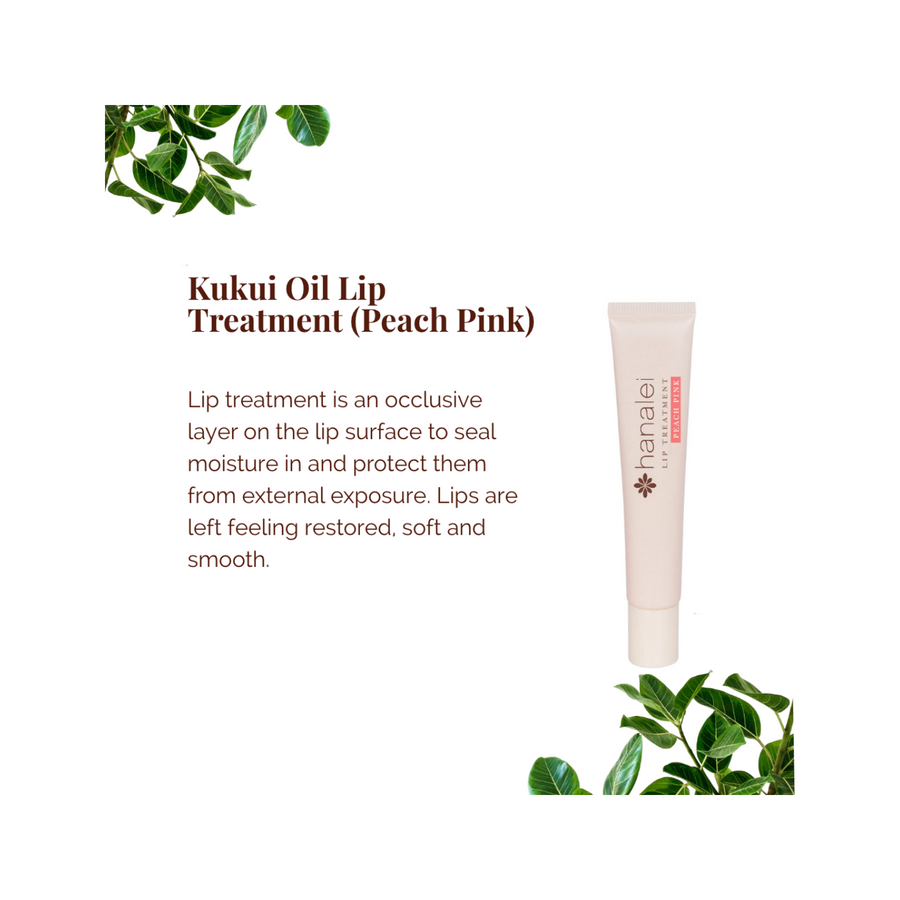 kukui oil lip treatment (available in 5 shades)