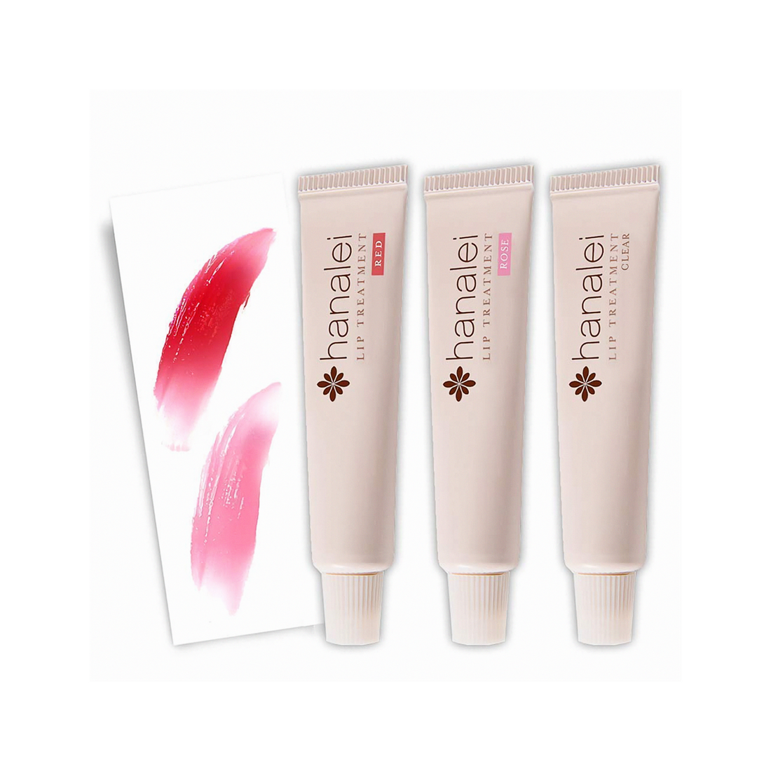 lip treatment trio (multi-color) travel set